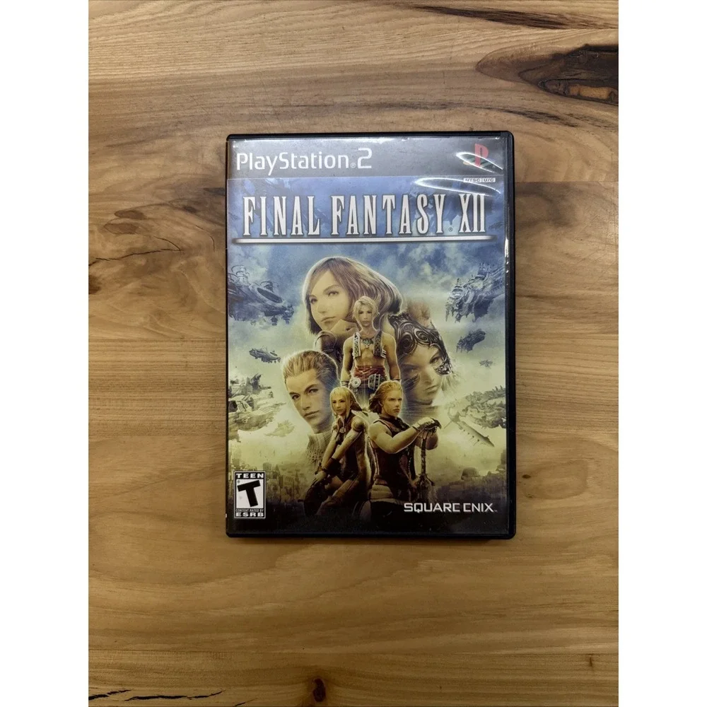 Final Fantasy XII Sony PlayStation 2 PS2, 2006 Very Good Condition Complete CIB